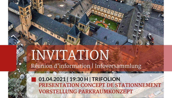 Présentation du nouveau concept de stationnement à Echternach - IMG 1